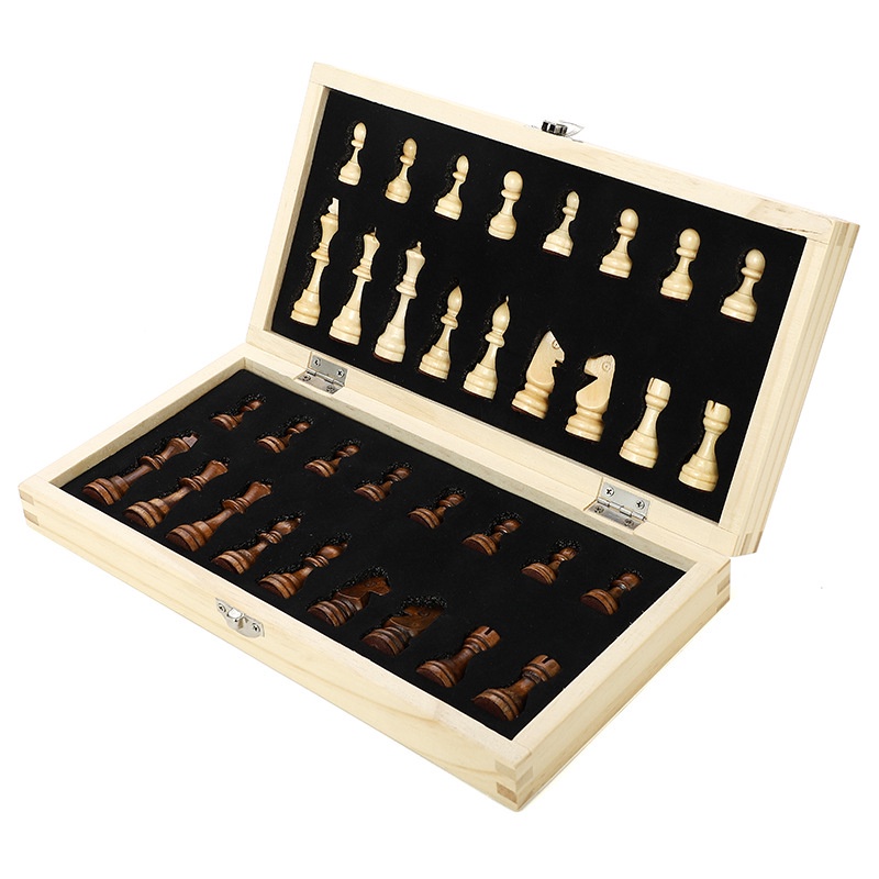 Bộ Cờ vua gỗ nam châm cao cấp 29*29cm và 39*39cm
