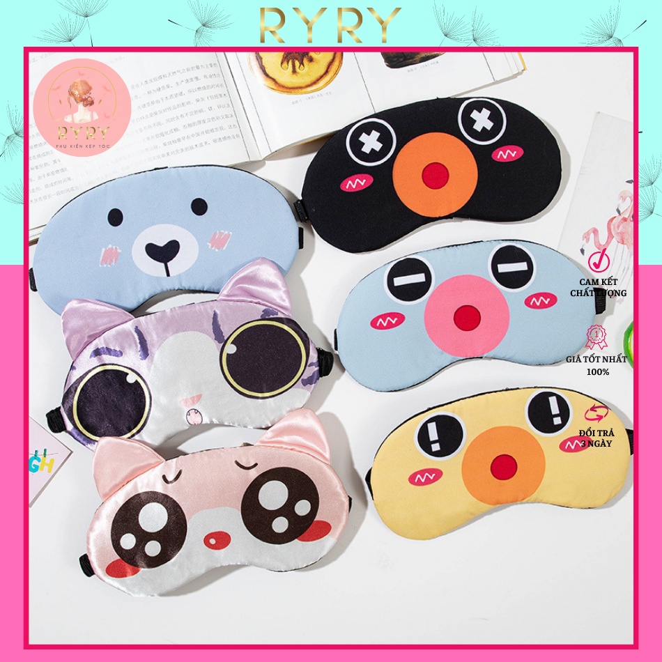 Bịt Mắt Che Mắt Ngủ Hình Thú cute