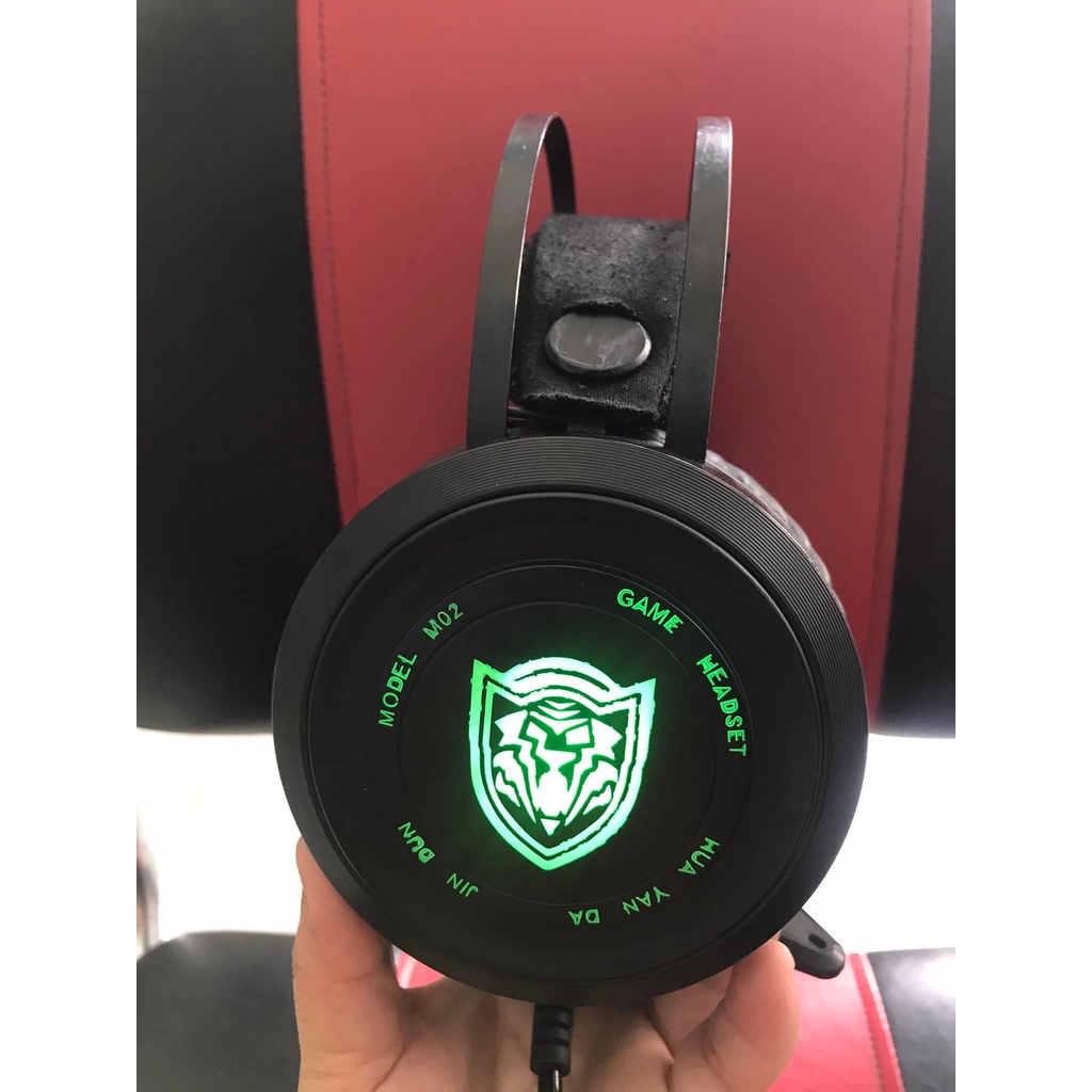 Tai nghe JIN ĐUN M02 7.1 USB Mic Ngắn