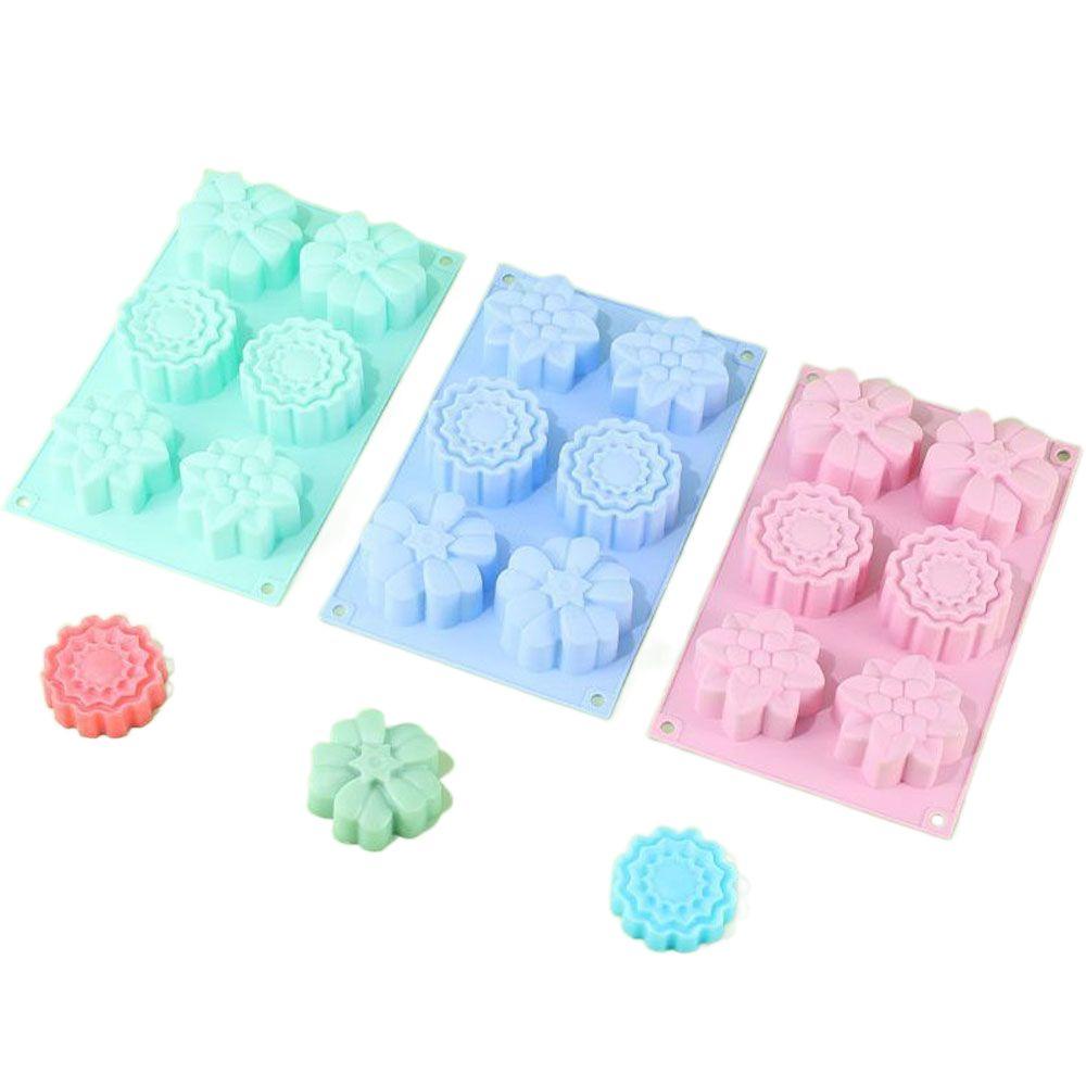 Khuôn Silicone Làm Bánh Trung Thu Hình Hoa Xinh Xắn