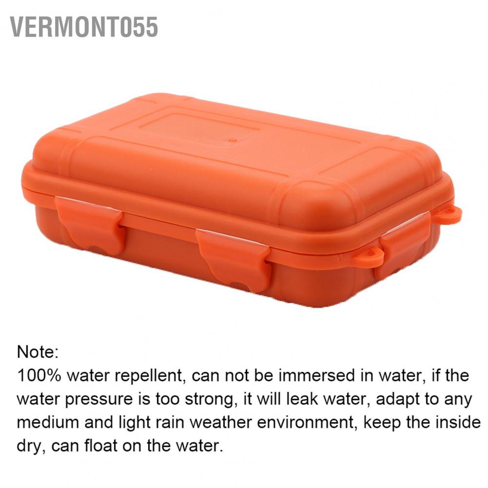Vermont055 2 Colors Sizes Outdoor Survival Shockproof Waterproof Storage Box Sealed Container Case