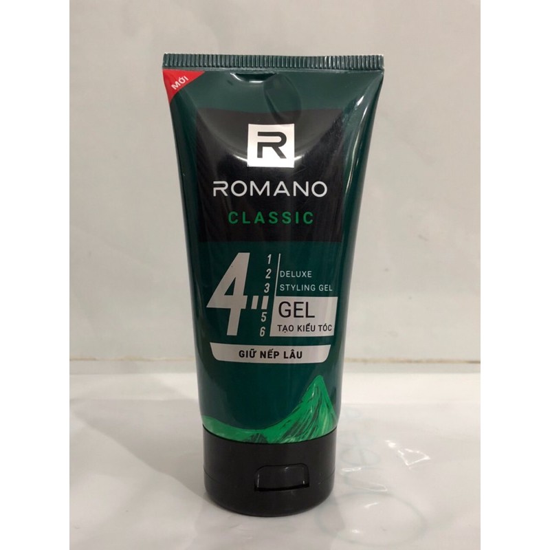 Gel vuốt tóc Romano Classic 150g