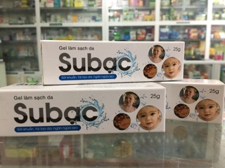 Gel làm sạch da SUBAC