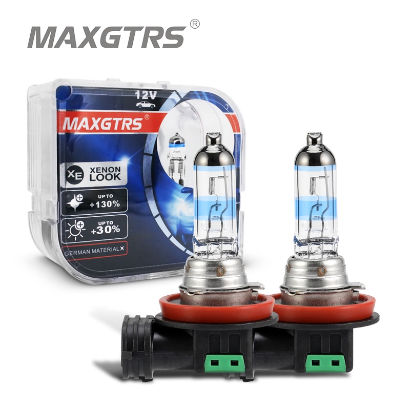 Đèn pha MAXGTRS 2x100W H1 H8 H11 9005 HB3 9006 HB4 HOD xtreme 3900K Xenon thay thế bóng đèn halogen ô tô