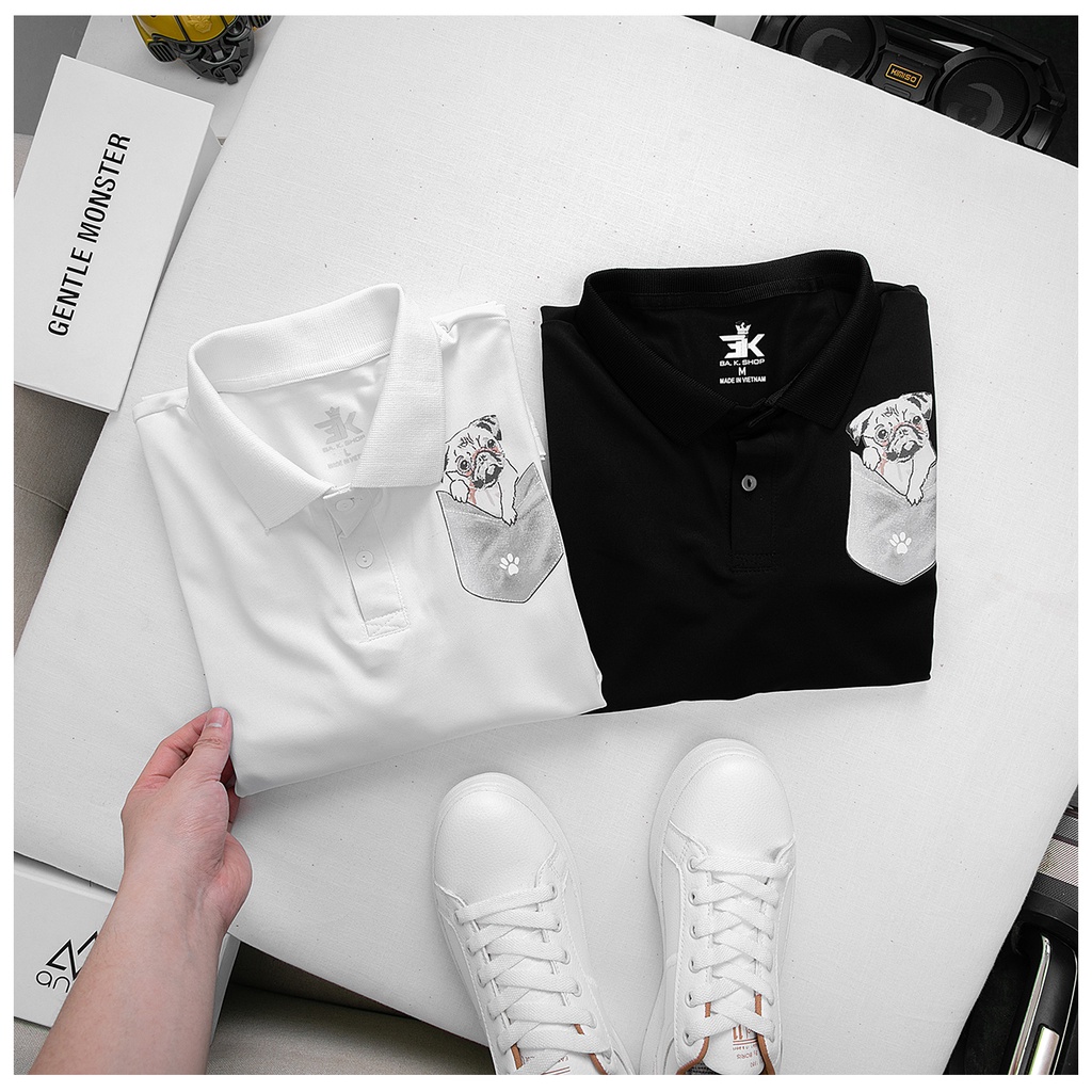 Áo polo ,áo thun cổ bẻ nam nữ 3K chất liệu vải poly cá sấu cao cấp cổ bo sợi dệt tay áo bo co giãn