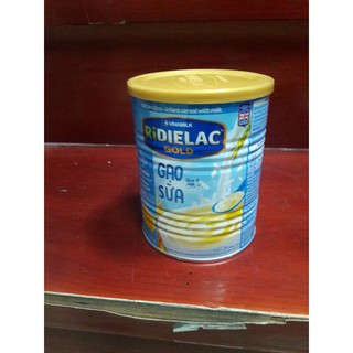 BỘT ĂN DẶM RIDIELAC GOLD GẠO SỮA - HỘP THIẾC 350G