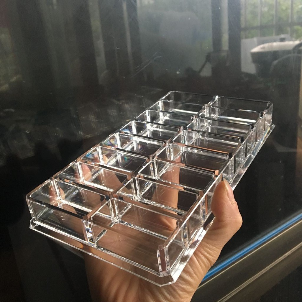 Khay đựng phấn 2 ngăn đa năng KDN15