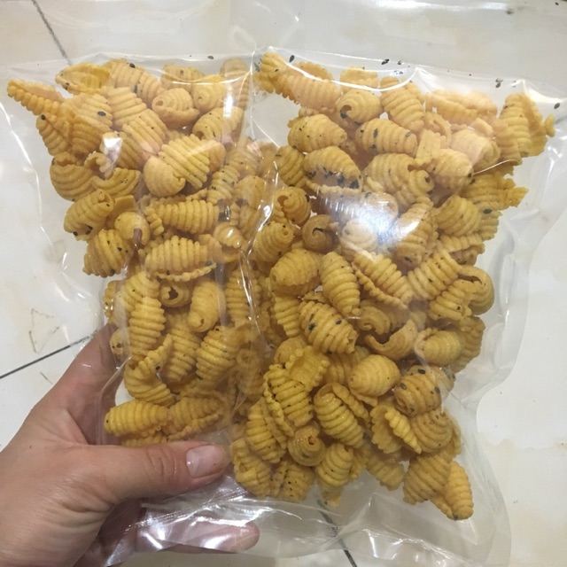 Snack ốc vừng quế gói