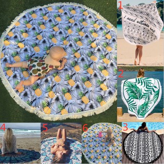 Khăn tròn đa năng thích hợp để sử dụng khi đi biển/tập yoga