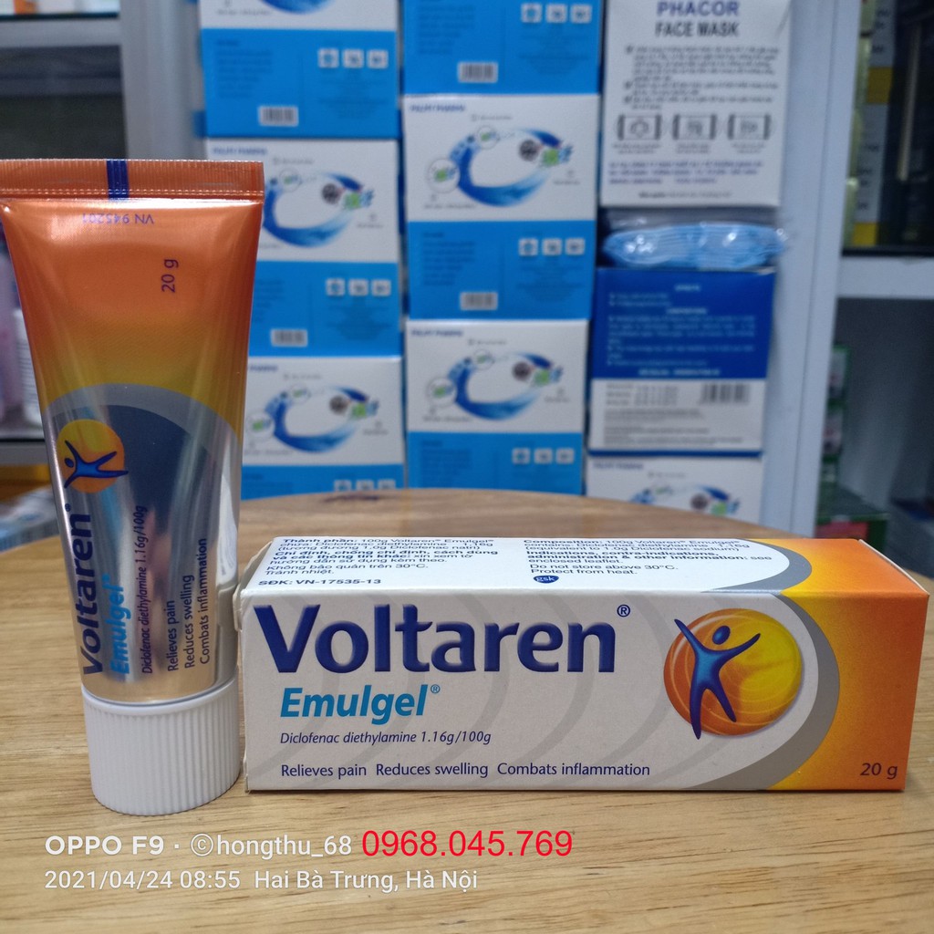 Gel bôi Voltaren 1% 20g