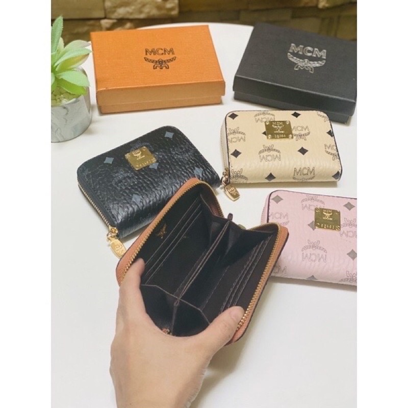 Ví nữ,bóp cầm tay MGM dáng dài , dáng ngắn fullbox,logo đầy đủ,nhiều ngăn tiện dụng