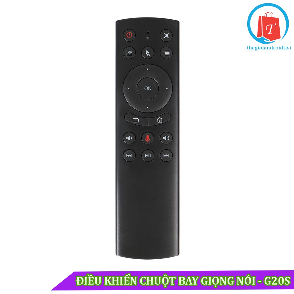 [Siêu rẻ] Chuột Bay Tìm Kiếm Giọng Nói G20S – Hệ Điều Hành Android TV