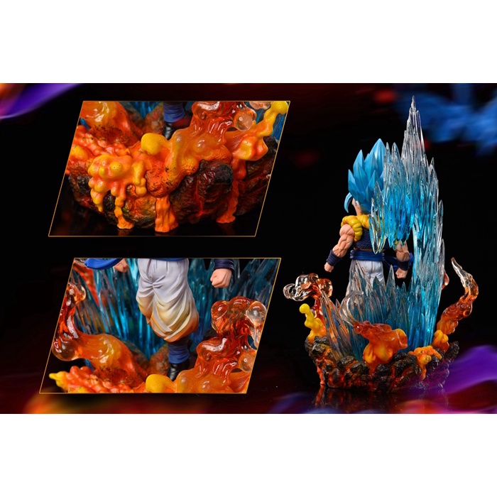 Mô hình Dragonball Resin chính hãng - Gogeta Blue - League Studio
