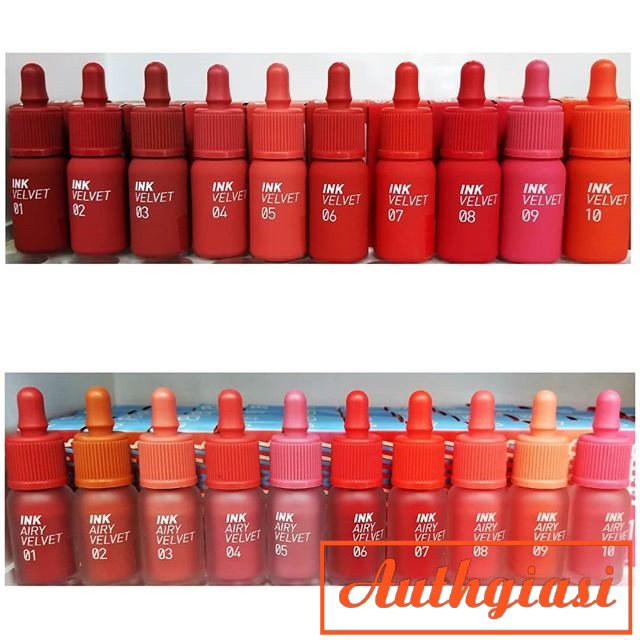 Son kem Ink Velvet 01-23 siêu mịn lì lâu trôi mẫu cũ và mẫu mới 2019 | BigBuy360 - bigbuy360.vn