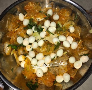 BÁNH TRÁNG SATE TỎI DẺO