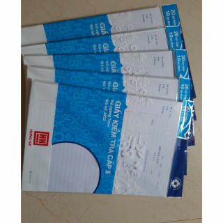 Tệp Giấy kiểm tra kẻ ngang cấp 2 cao cấp Hồng Hà 4933