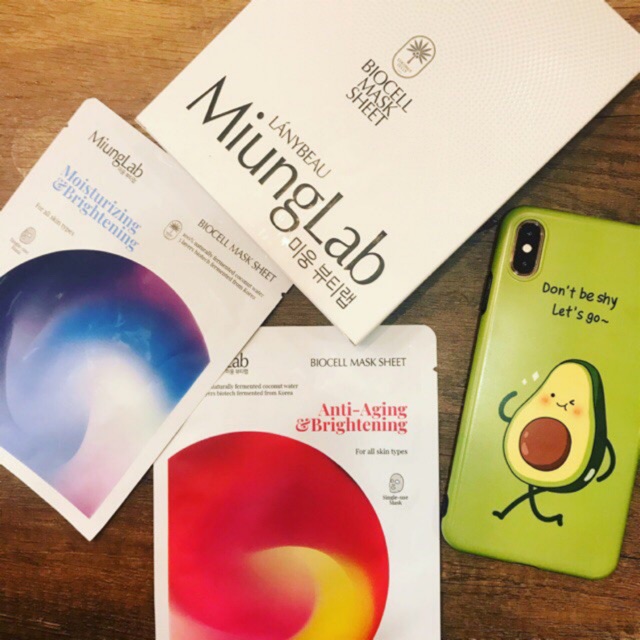 Mặt nạ miung lab 1 hộp 7 miếng CẤP NƯỚC, TRẮNG DA & CHỐNG LÃO HÓA | BigBuy360 - bigbuy360.vn