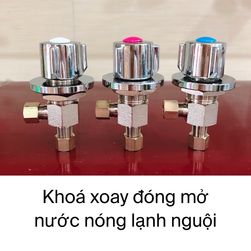Khoá vòi xoay máy lọc nước nóng lạnh nguội kanggaroo