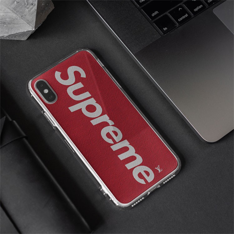 Vỏ ốp hàng hiệu iphone logo supeme Ốp dẻo đẹp hanoi Iphone 7/8/8Plus/X/Xs/Xs Max/11/11 Promax/12/12 Promax SUPPOD00501