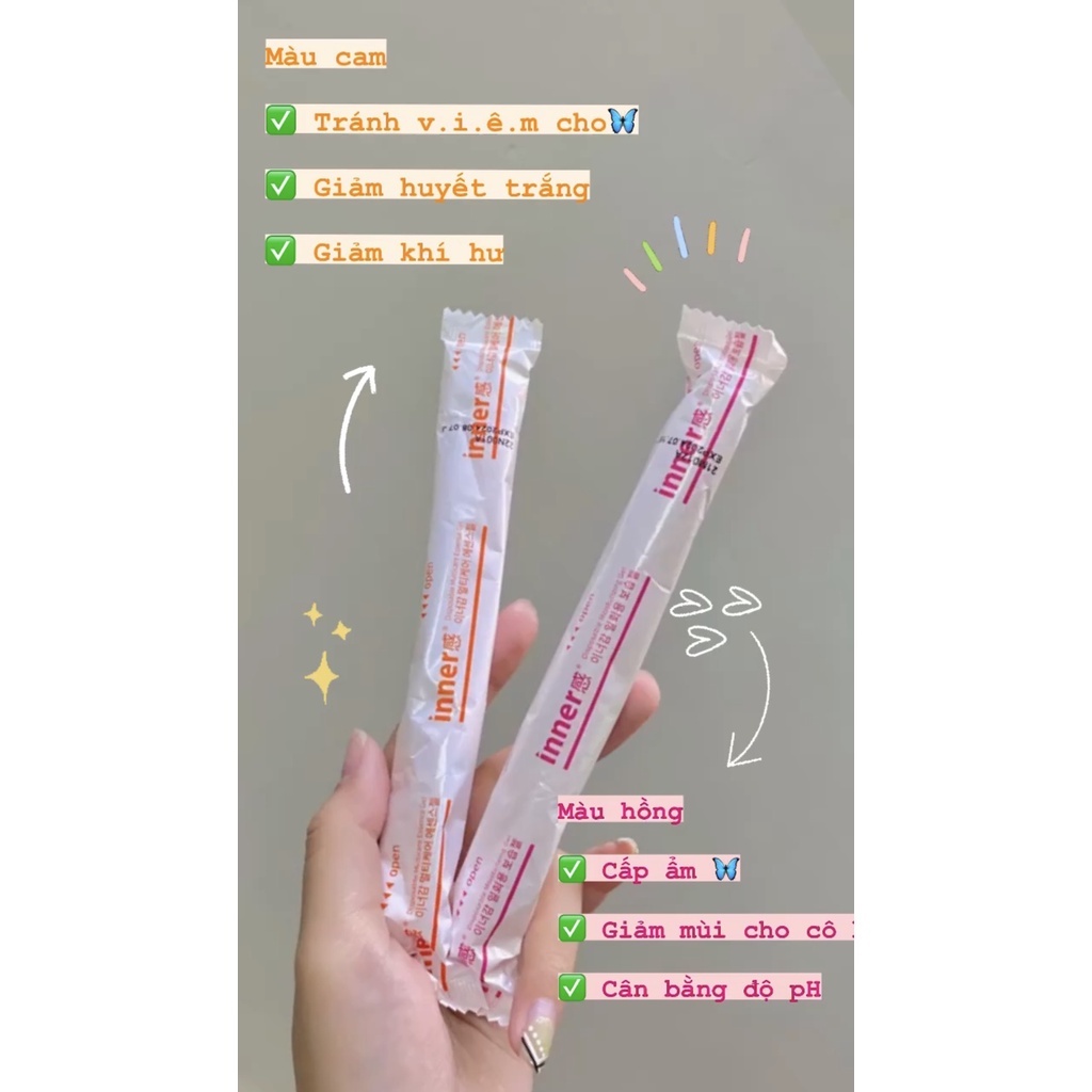 Vệ Sinh Phụ Nữ Thế Hệ Mới inner Gel Hàn Quốc