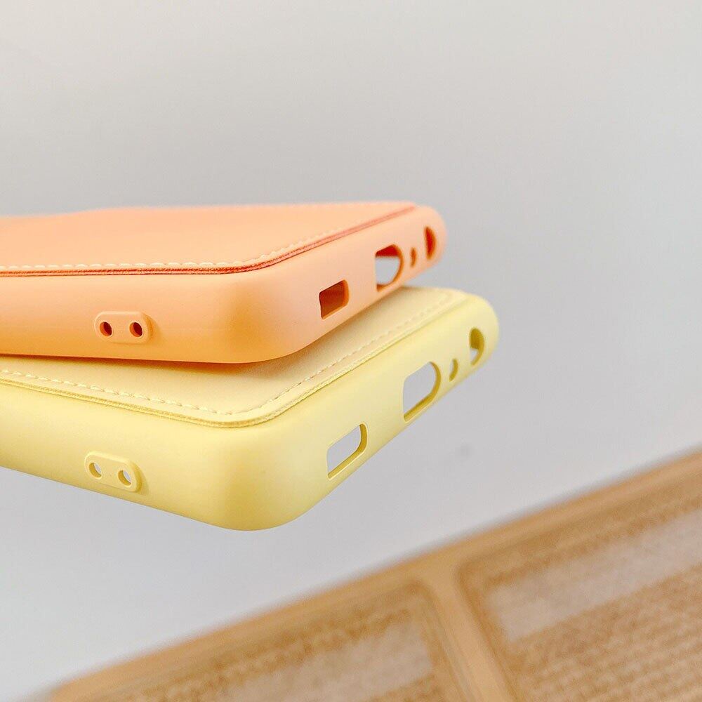 Hoco Ốp Điện Thoại Silicon Mềm Màu Kẹo Có Ngăn Đựng Thẻ Cho samsung galaxy s23 s22 s21 s20 ultra note 20 a51 a33 a53 a32