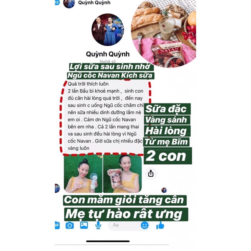 DATE MỚI - NGŨ CỐC NAVAN CHÍNH HÃNG