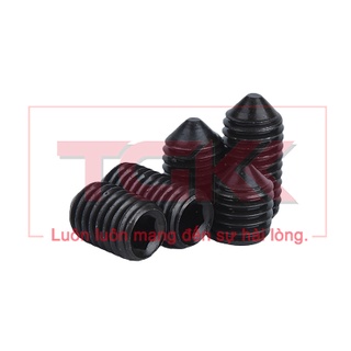 Vít trí đầu nhọn thép đen M3