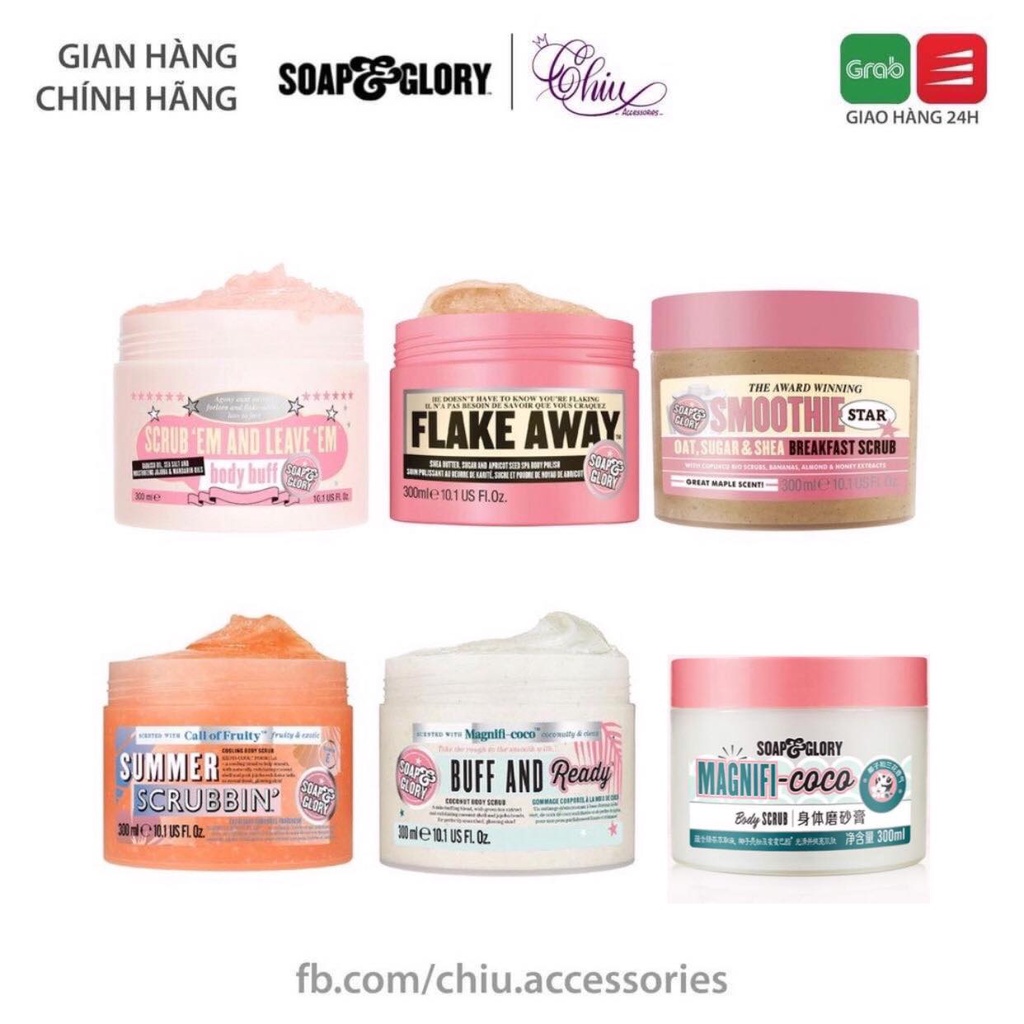 Tẩy tế bào chết Soap & Glory
