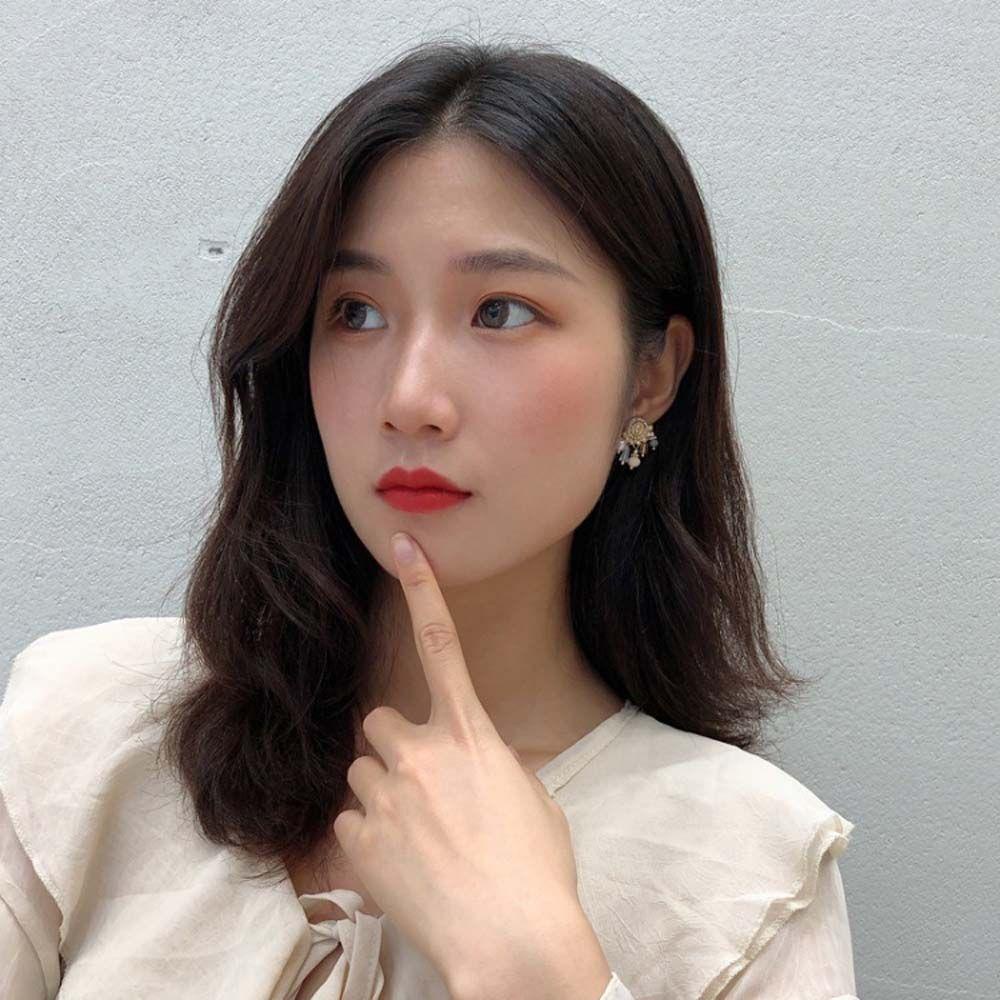 Bông Tai Dáng Dài Phối Tua Rua Thời Trang Thanh Lịch Cho Nữ|Trang Sức Vòng Cổ