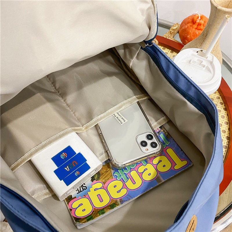 IELGY Balo đi học dễ phối đồ phong cách Harajuku Nhật thời trang cho nữ