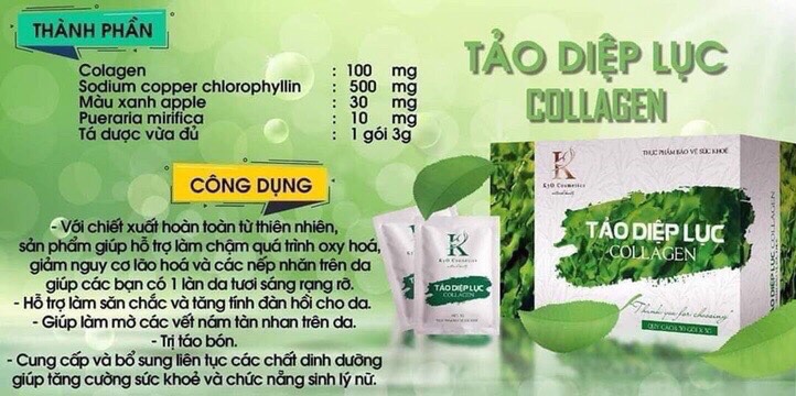 [Chính hãng]Hộp 30 gói tảo diệp lục Kyo | Thế Giới Skin Care