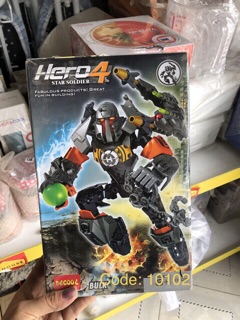 Đồ chơi lắp ráp rô bốt Hero 4 - Nhiều mẫu