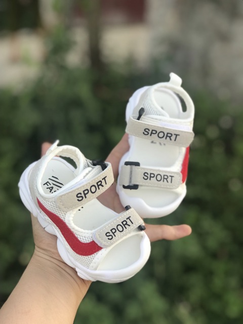 Dép Sandal Bé Trai Bé Gái - Dép Chống Vấp Sandal Sport Đế Gấu Siêu Bền Chống Trơn Trượt 1915