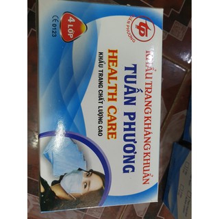 Hộp khẩu trang y tế 4 lớp Tuấn Phương