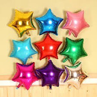 SALE TẾT - Bóng hình sao - bóng hình tim - bóng hình trăng -  bóng trang trí hình sao - bóng trang trí sinh nhật