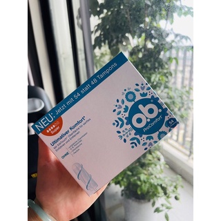 Băng vệ sinh ống nút 4 giọt - Tampon Ob procomfort super - chuẩn Đức