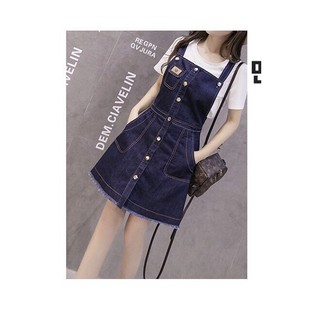 Bán sỉ / bán buôn - đầm yếm jean 2 dây