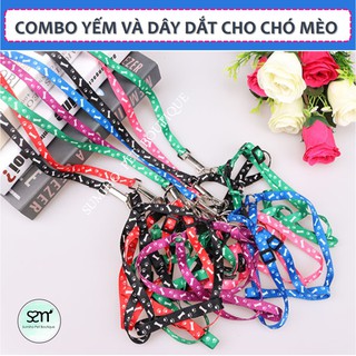 Vòng cổ cho chó mèo thú cưng (vòng chuông, vòng yếm, dây dắt)