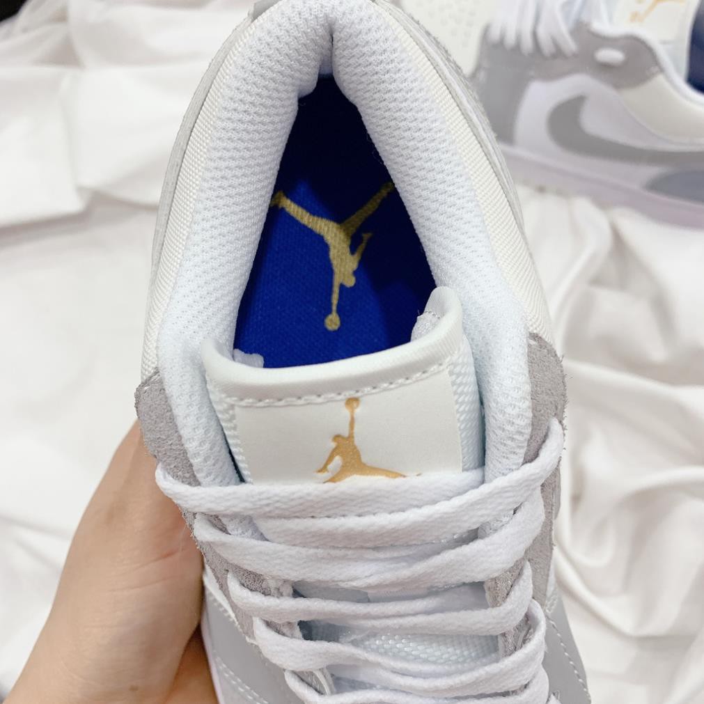 [ Free Ship ] Giày Thể Thao JD Nam Nữ trắng xám✔️ Giày thể thao | BigBuy360 - bigbuy360.vn