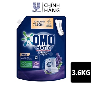 Nước giặt OMO túi cửa trước 3,6 nay có thêm hương comfor mới