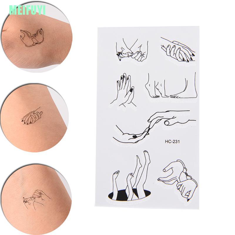 (Hàng Mới Về) Hình Xăm Dán Ngón Chân Gợi Cảm Chống Nước