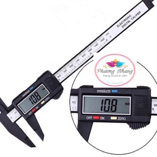 Thước kẹp điện tử đo chân mày chính xác cao dùng trong phun xăm thẩm mỹ 100mm