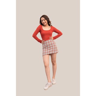 LIBÉ - Chân váy dáng suông vải bố nhiều màu