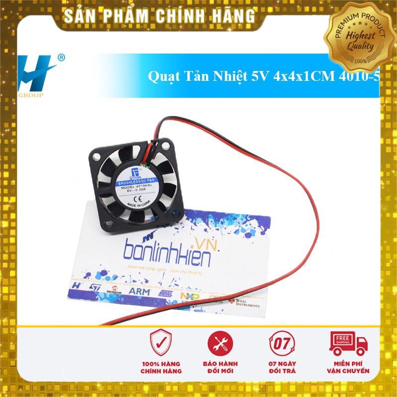 Quạt Tản Nhiệt 5V 4x4x1CM 4010-5V