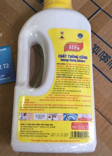 Chất thông tắc SIFA THÔNG CỐNG siêu mạnh