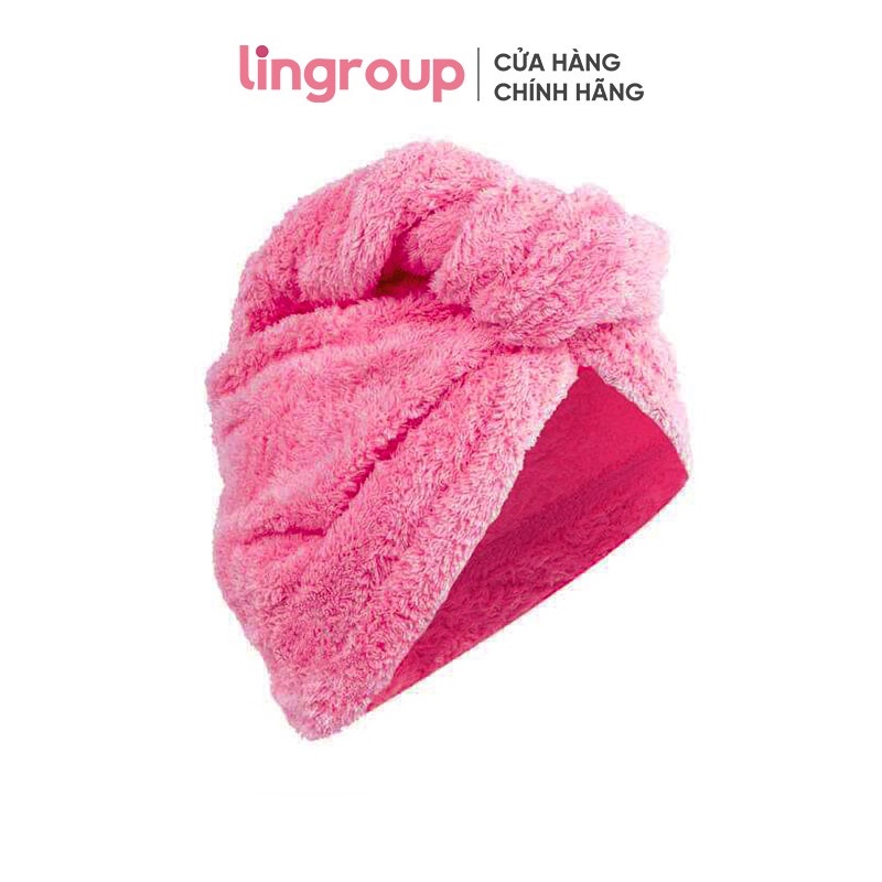 Khăn ủ tóc Lincare sợi microfibre siêu thấm hút giúp tóc nhanh khô