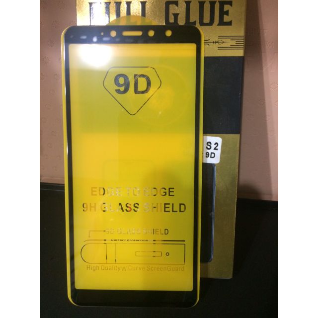 Kính cường lực 9D xiaomi redmi S2 full màn,keo toàn màn hình kèm phụ kiện dán tại nhà.