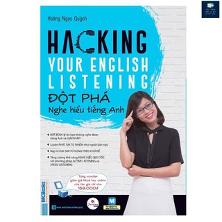 Sách - Hacking your English Listening - Đột phá nghe hiểu tiếng Anh