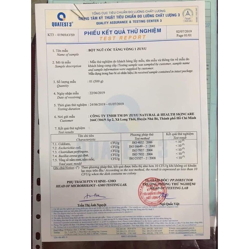 Viên Mầm TV1 Zuyu