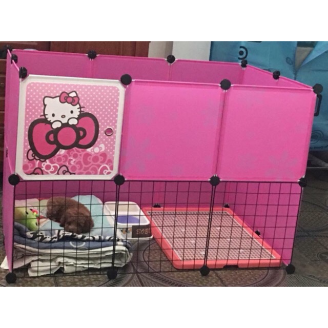 Tấm ghép quây chuồng thú cưng